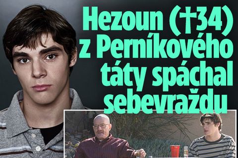 Hezoun (†34) z Perníkového táty spáchal sebevraždu