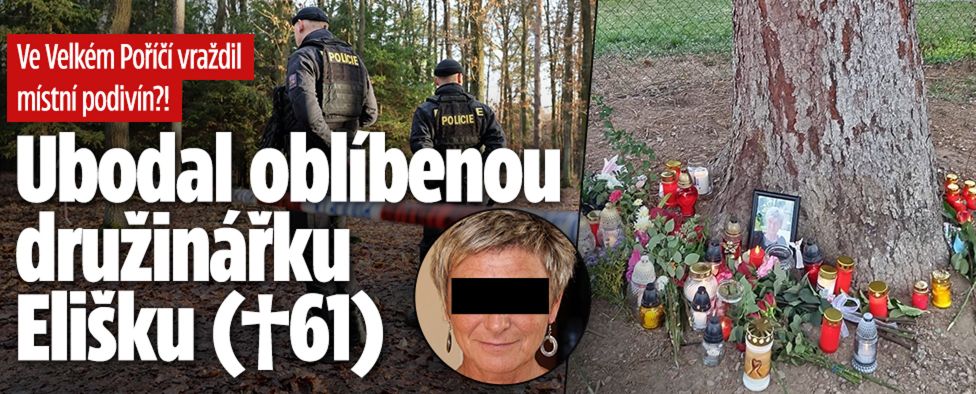 Na Náchodsku ubodali oblíbenou družinářku Elišku (†61)