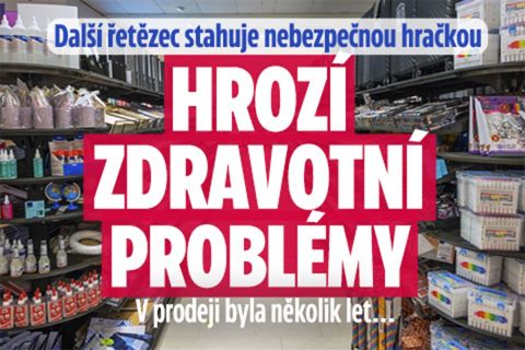 Další řetězec stahuje hračku: Hrozí zdravotní problémy