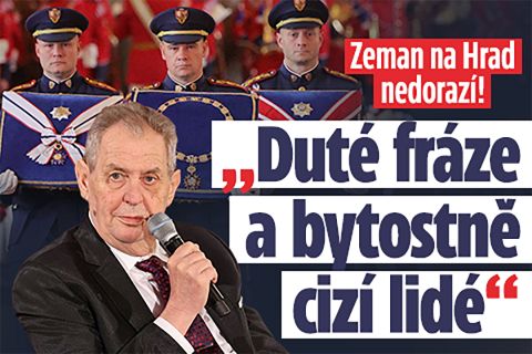 Zeman na Hrad opět nedorazí: Proč?!