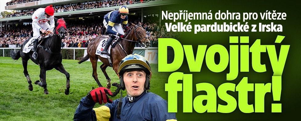 Nepříjemná dohra pro vítěze Velké pardubické: Dvojitý flastr