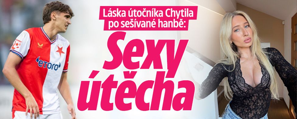 Láska útočníka Chytila po sešívané hanbě: Sexy útěcha