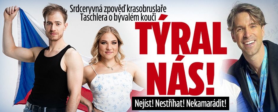 Srdceryvná zpověď krasobruslaře Taschlera o bývalém kouči: TÝRAL NÁS!