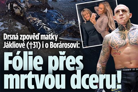 Matka Jákliové (†31) i o MMA bijci Borárosovi: Drsná zpověď!