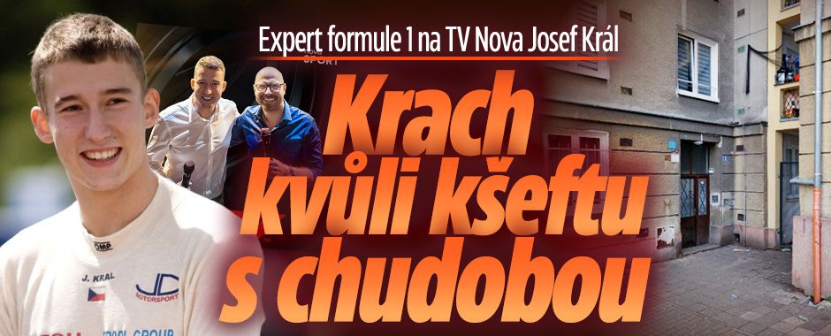 Expert F1 na TV Nova Král: Krach kvůli kšeftu s chudobou