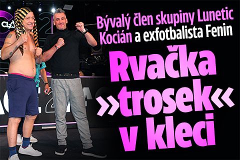 Bývalý člen Lunetic Kocián a exfotbalista Fenin: Rvačka!