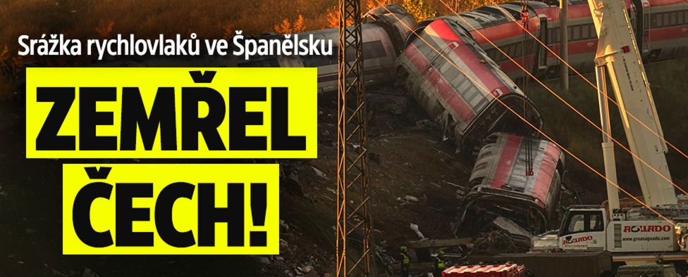 Srážka rychlovlaků ve Španělsku: Zemřel český občan