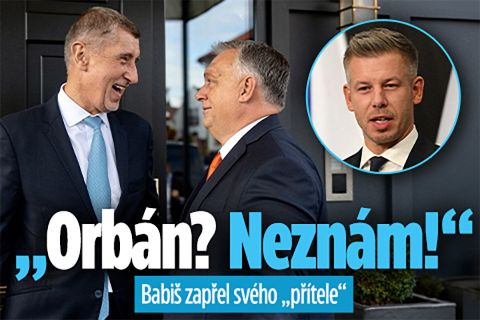 "Orbán? Neznám!" Babiš zapřel svého „přítele“