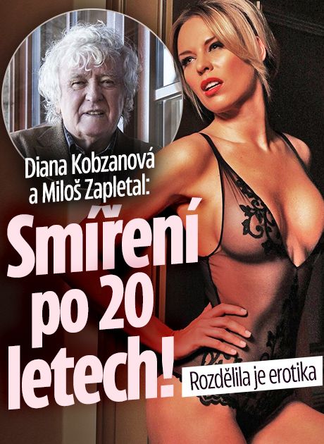 Diana Kobzanová a Miloš Zapletal: Smíření po 20 letech