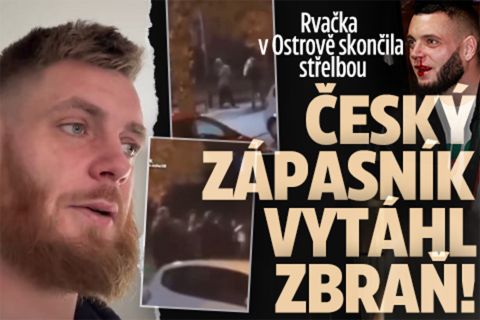 Rvačka a střelba v Ostrově: Zbraň vytáhl český zápasník!