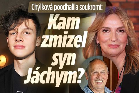 Chýlková poodhalila soukromí: Kam zmizel syn Jáchym?