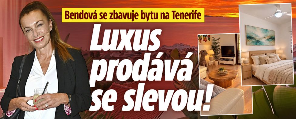 Alice Bendová se zbavuje bytu na Tenerife: Luxus prodává se slevou!
