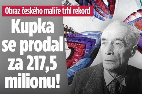 Obraz českého malíře trhl rekord: Kupka za 217,5 milionu!
