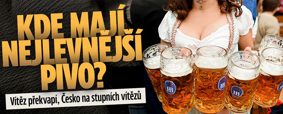 Kde mají nejlevnější pivo? Vítěz překvapí!