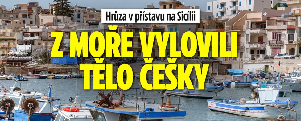 Hrůza v přístavu na Sicílii: Z moře vylovili tělo Češky