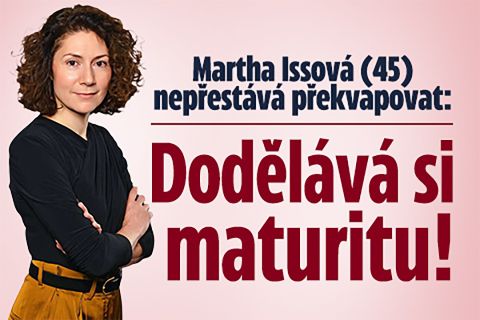 Issová nepřestává překvapovat: Dodělává si maturitu!