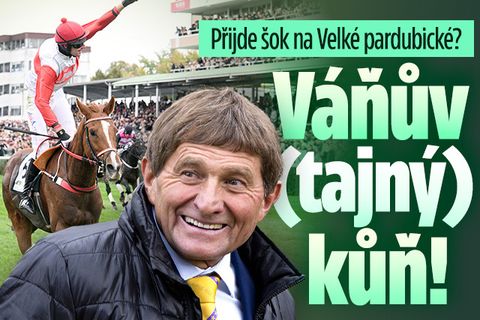 Přijde šok na Velké pardubické? Váňův (tajný) kůň!