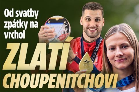 Od svatby zpátky na vrchol: Zlatí Choupenitchovi