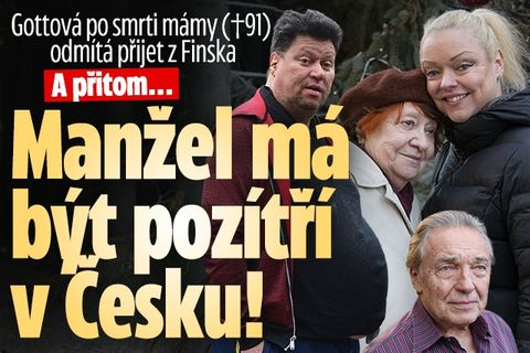 Gottová nemá na cestu a pohřeb mámy: Timo hraje v Česku!