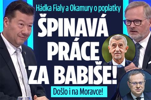 Hádka Fialy a Okamury o poplatky: Špinavá práce za Babiše