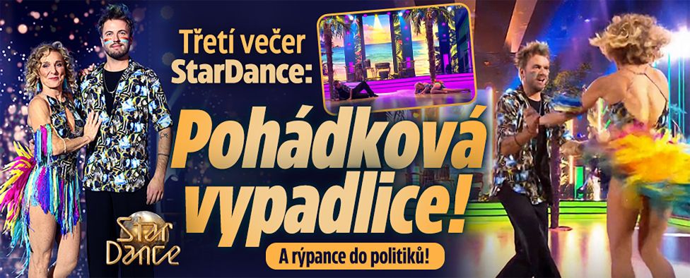 StarDance potřetí: Pohádková vypadlice a rýpance do politiků