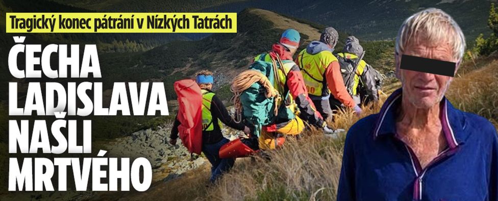 V Tatrách zemřel Čech Ladislav: Tělo našli pod vrcholem hory
