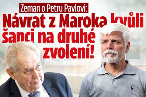 Zeman pro Blesk: Pavel jako zážitkový prezident!