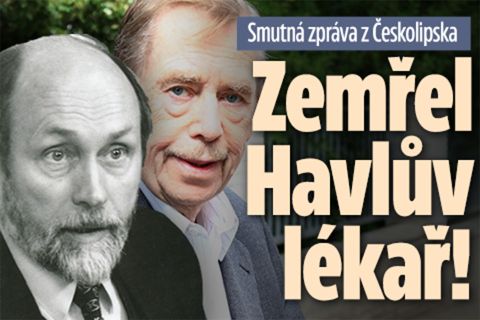 Smutná zpráva z Českolipska: Zemřel Havlův lékař!