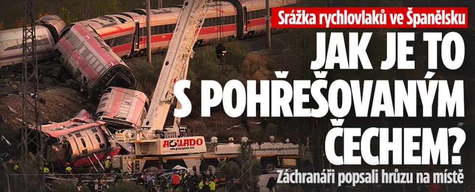 Srážka rychlovlaků ve Španělsku: Jak je to s Čechem?