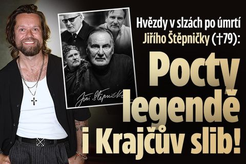 Dojemné vzkazy pro zesnulého Štěpničku (†79): Smutní Cibulka, Bernášková i Krajčo