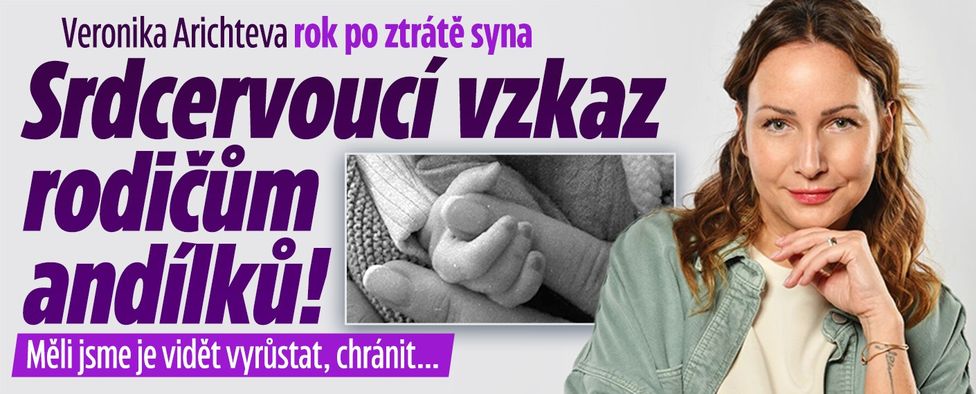 Arichteva po ztrátě syna: Srdcervoucí vzkaz rodičům andílků