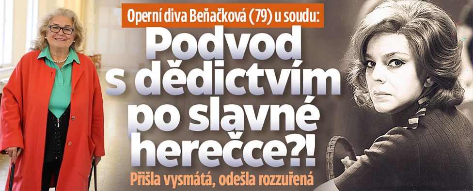 Operní diva u soudu: Podvod s dědictvím po slavné herečce?!