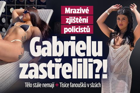 Mrazivé zjištění policistů: Gabrielu zastřelili?!