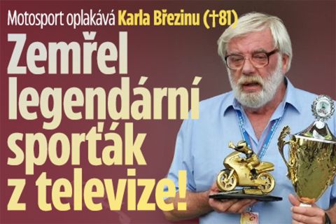 Motosport oplakává Karla Březinu (†81): Zemřel slavný hlas