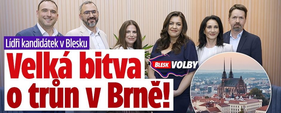 Velký boj o Brno: Hádky v debatě Blesku o bydlení i dopravě
