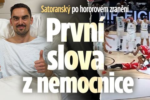 Satoranský po hororovém zranění: První slova z nemocnice