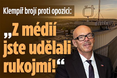Klempíř brojí proti opozici: Z médií jste udělali rukojmí!