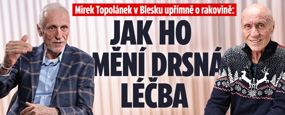 Topolánek o rakovině: Černý humor i sblížení s manželkou