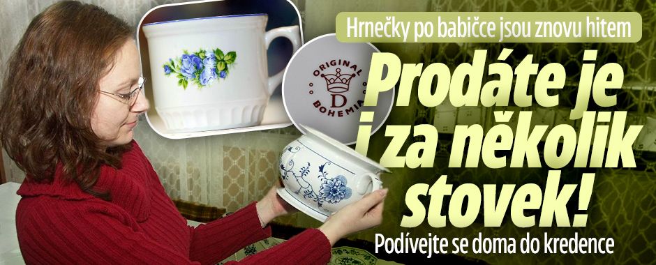 Hrnečky po babičce jsou hitem: Za makovice chtějí stovky