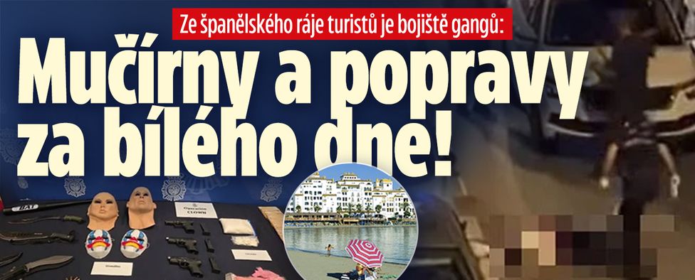 Ze španělského ráje je bojiště gangů: Mučírny a popravy
