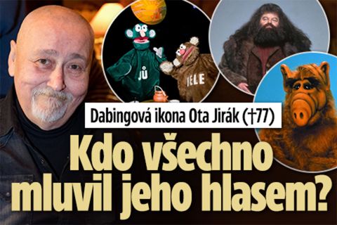 Dabingová ikona Ota Jirák (†77): Kdo mluvil jeho hlasem?