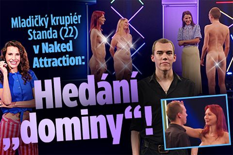 Nezkušený krupiér v Naked Attraction: Hledání „dominy"!