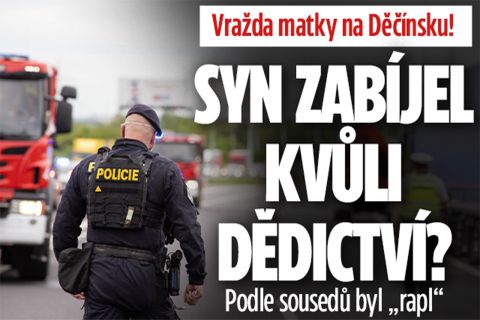 Vražda matky na Děčínsku! Syn zabíjel kvůli dědictví?