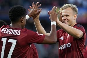 Sparta - Pardubice 2:0. Domácí slaví i bez kapitána