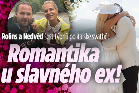 Rolins a Nedvěd po italské svatbě: Romantika u slavného ex
