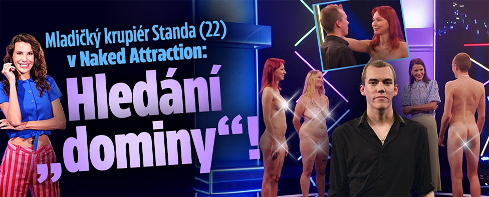 Nezkušený krupiér v Naked Attraction: Hledání „dominy"!
