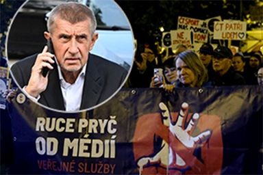 Vyhrocený spor o financování ČT a ČRO: Babiš volá lidem!