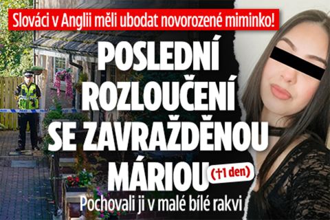 Slováci v Anglii měli ubodat novorozeně: Poslední sbohem Márie