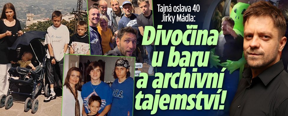 Oslava 40 Jirky Mádla: Divočina u baru a archivní tajemství