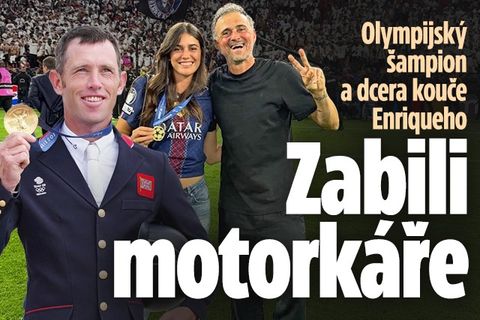 Olympijský šampion a dcera kouče Enriqueho: Zabili motorkáře